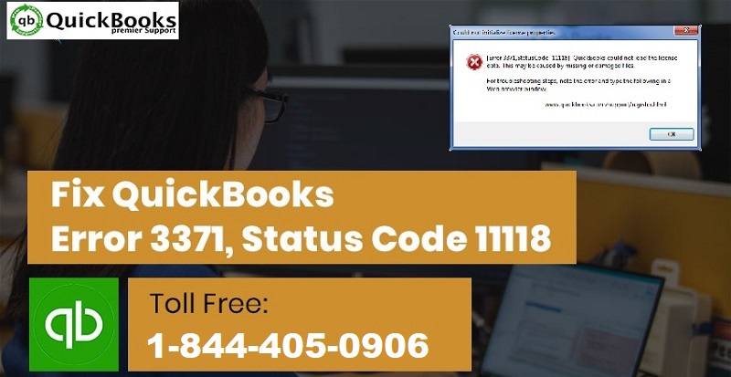 QuickBooks Error 3371: Status Code 11118 - Methods to Fix It