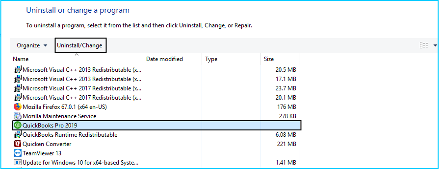 Uninstall and Reinstall QuickBooks on your server computer 