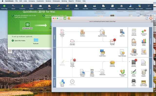 update QuickBooks Desktop for Mac - Screenshot