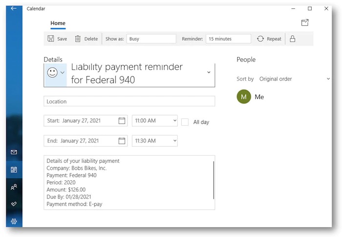 IMPROVED! Payroll liability reminders - quickbooks desktop 2021