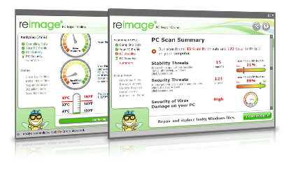 Reimage PC Repair Tool - Screenshot
