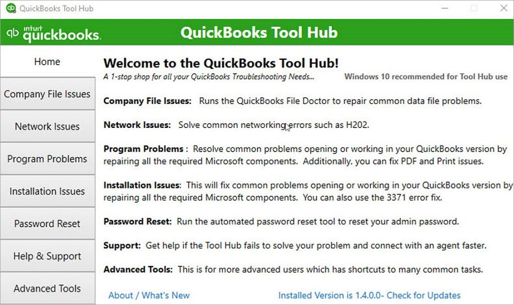 QuickBooks tool hub program - quickbooks tool hub